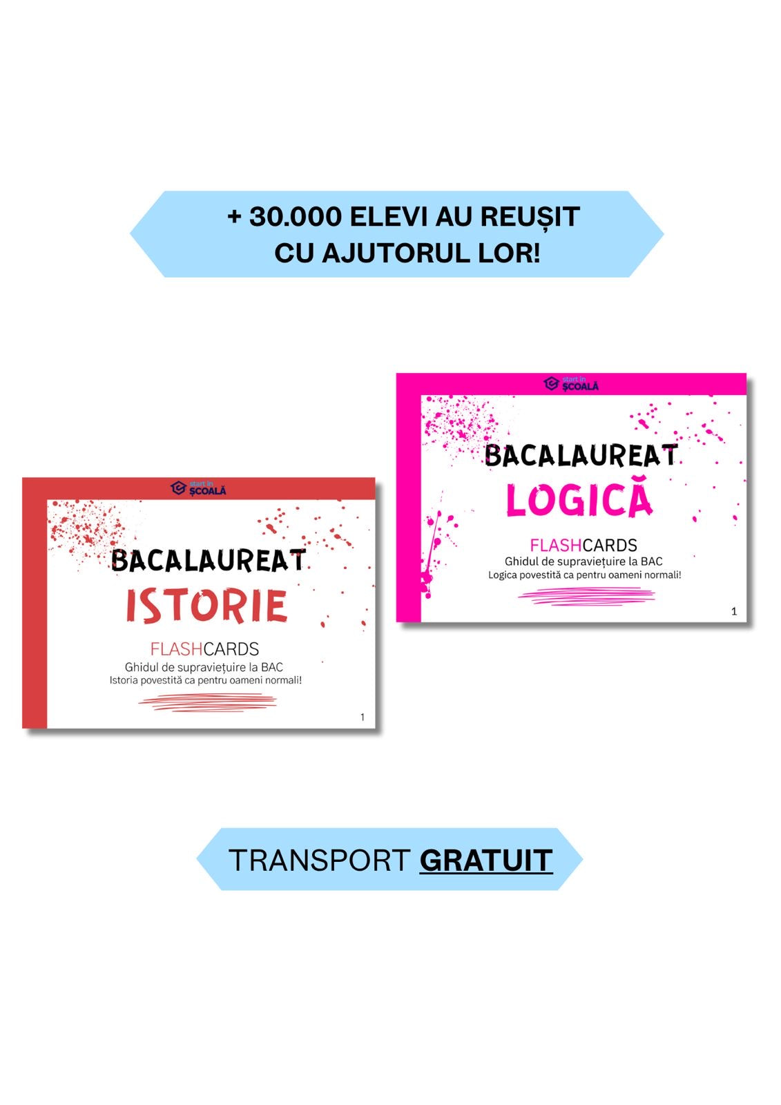 BAC UMAN Pachet - Istorie + Logică