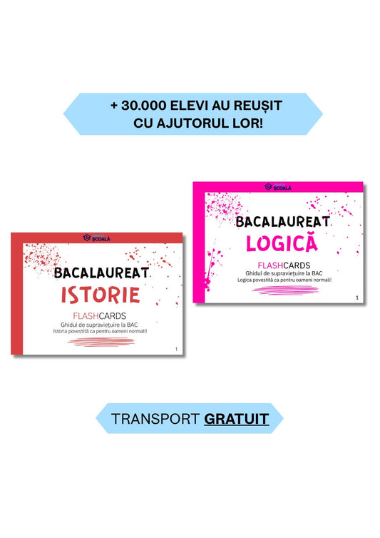 BAC UMAN Pachet - Istorie + Logică
