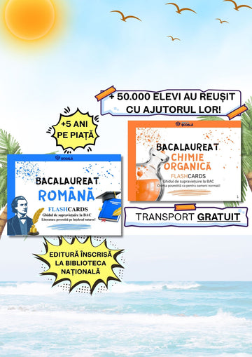 BAC Pachet - Română + Chimie