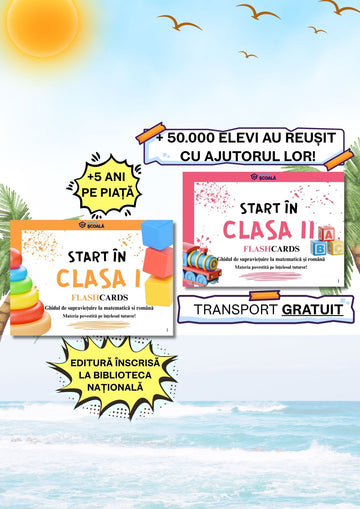 Pachet Clasa I + Clasa II Română + Matematică