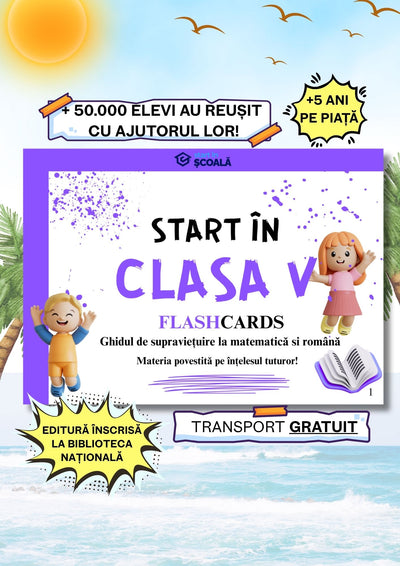 Clasa V - Română + Matematică