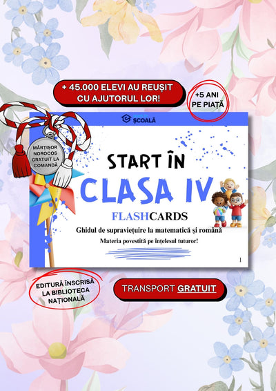 Clasa IV - Română + Matematică