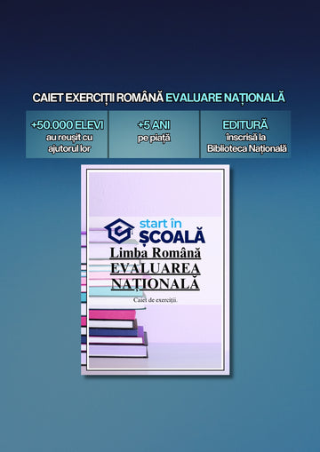 Caiet de exerciții Română clasa a VIII-a