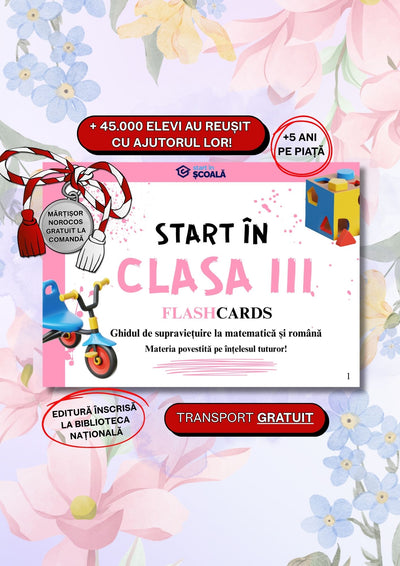 Clasa III - Română + Matematică