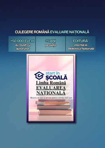 Evaluare Națională - Română Manual Literatură și Gramatică