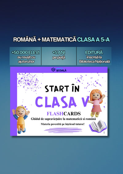 Clasa V - Română + Matematică