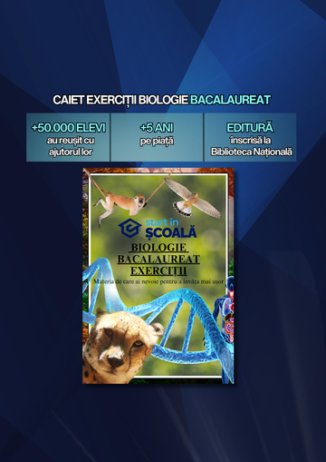 Caiet de exerciții Biologie