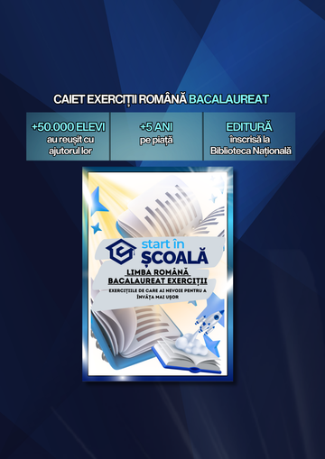 Caiet de exerciții Română