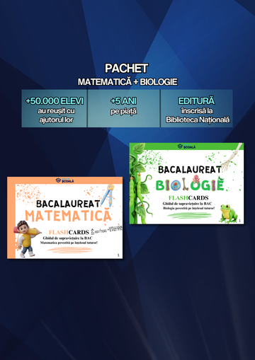 BAC Pachet - Mate + Biologie