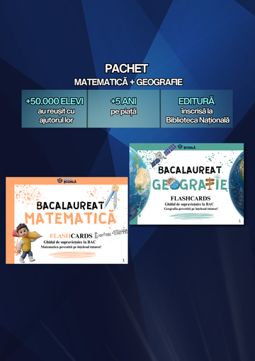 BAC Pachet - Mate + Geografie