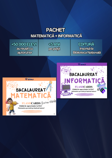 BAC Pachet - Mate + Info