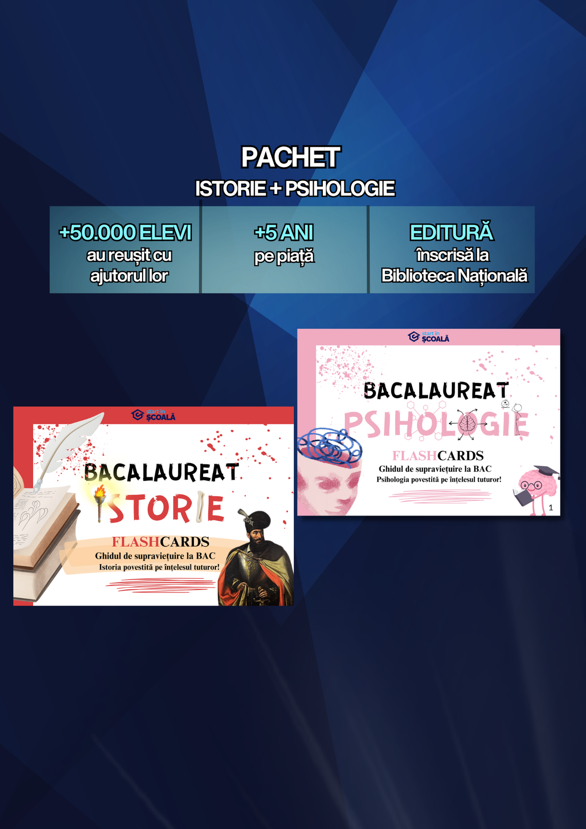 BAC Pachet - Istorie + Psihologie