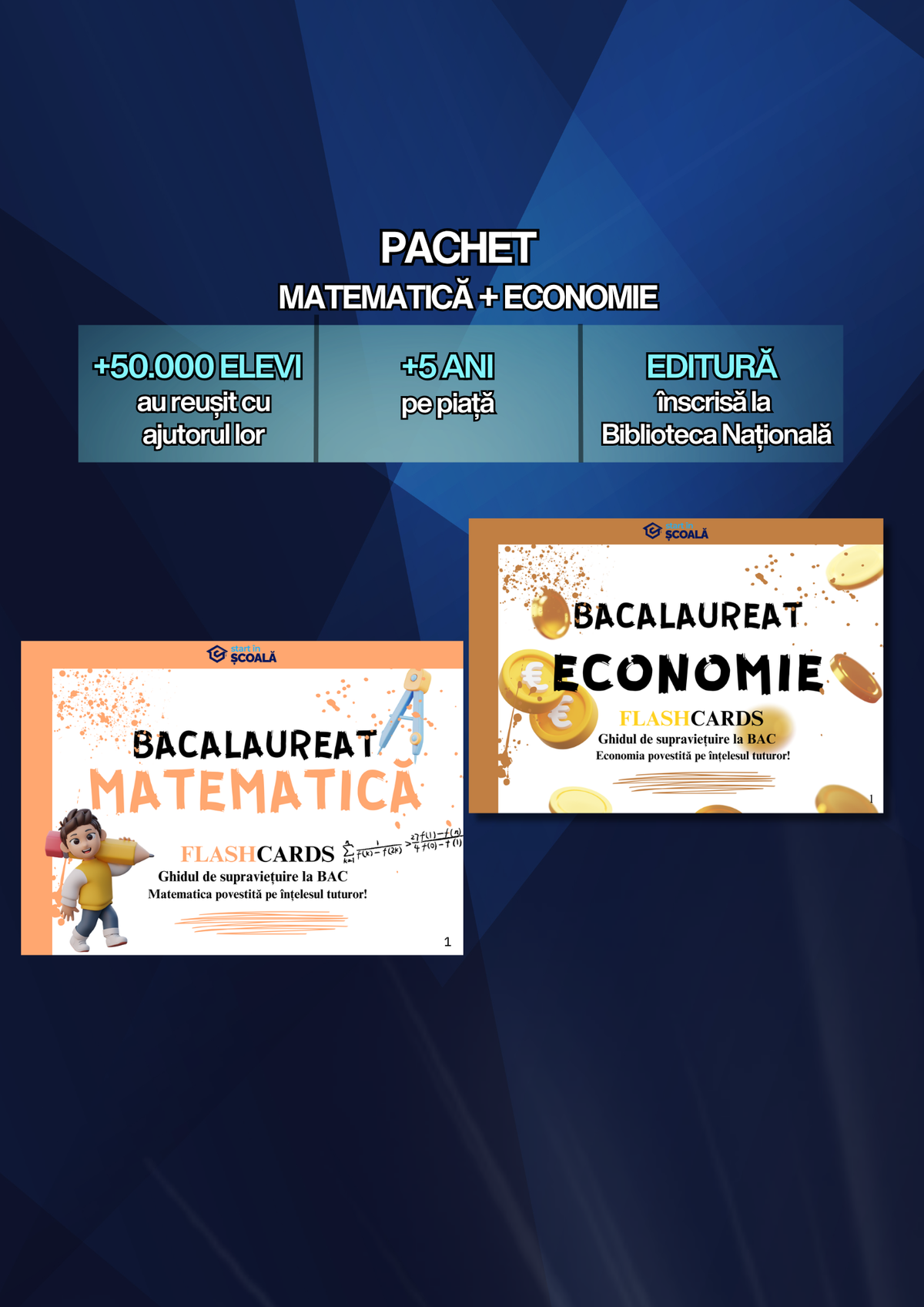 BAC Pachet - Mate + Economie