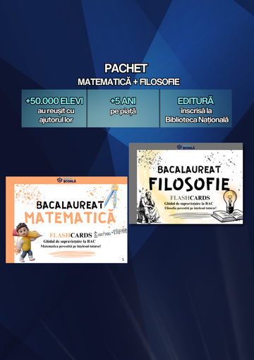 BAC Pachet - Mate + Filosofie