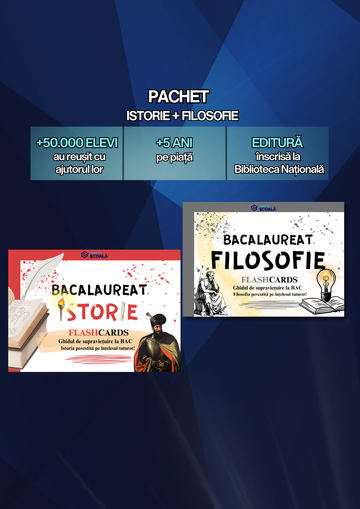 BAC Pachet - Istorie + Filosofie