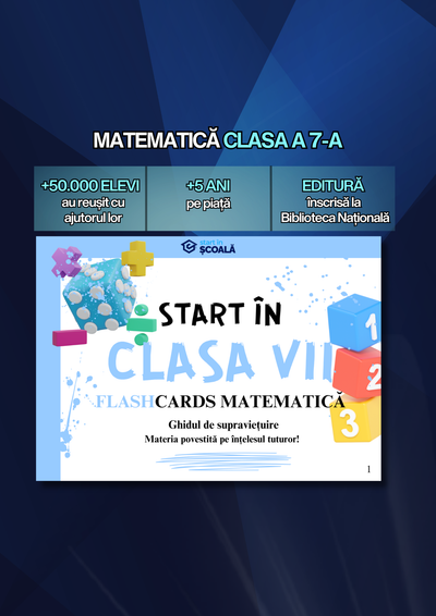 Clasa VII - Matematică