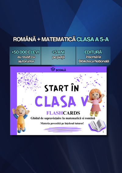 Clasa V - Română + Matematică