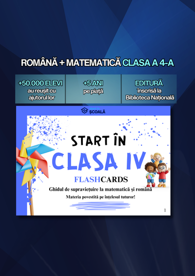 Clasa IV - Română + Matematică