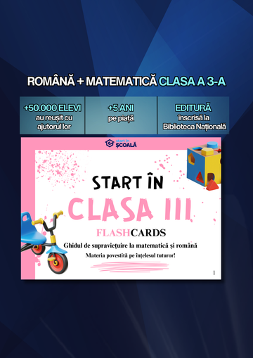 Clasa III - Română + Matematică