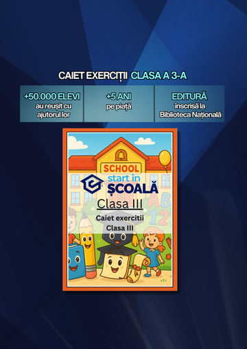Caiet de exerciții clasa lll