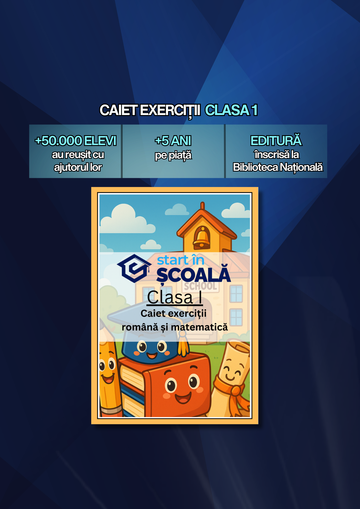 Caiet de exerciții clasa I