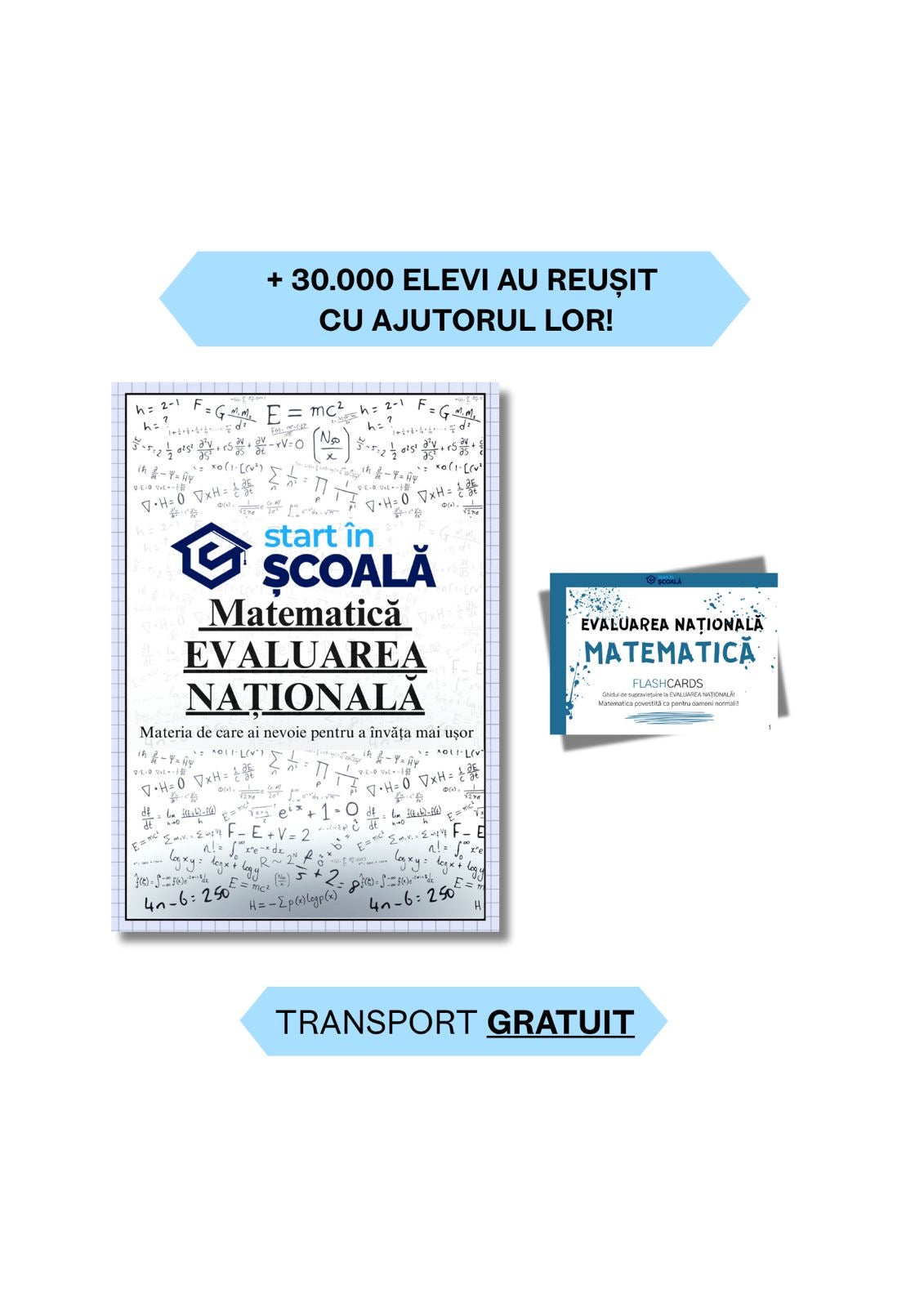 Evaluare Pachet - Matematică Manual Formule+ Flashcard Matematică