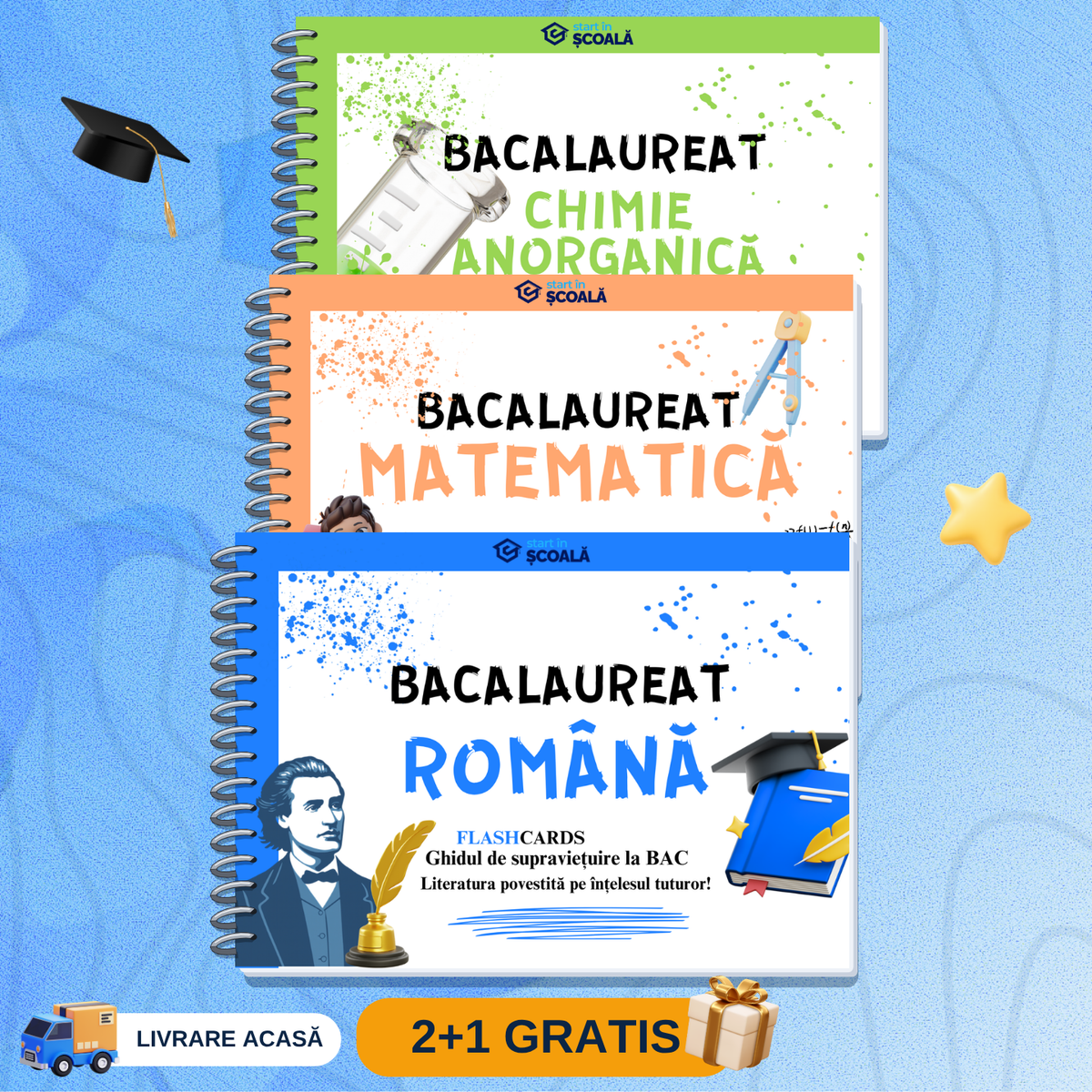 Română + Mate + Chimie Anorganică