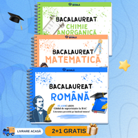 Română + Mate + Chimie Anorganică