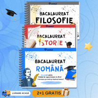 Română + Istorie + Filosofie