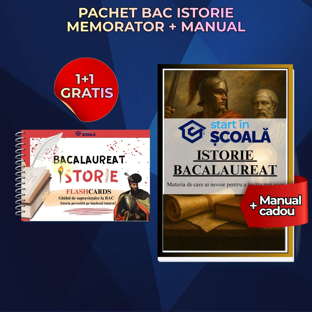Pachet Istorie Manual + Flashcard