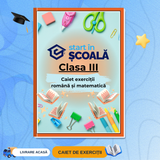 Caiet de exerciții clasa 3