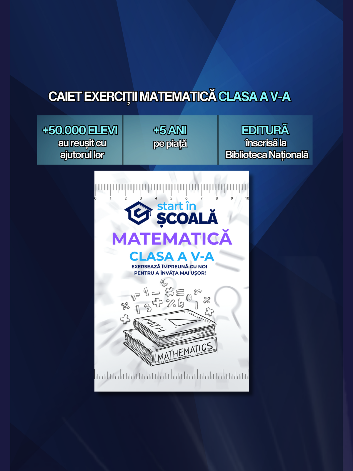 Caiet Exerciții Matematică Clasa a V-a