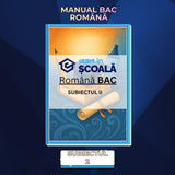 Manual Româna Subiect 2 BAC