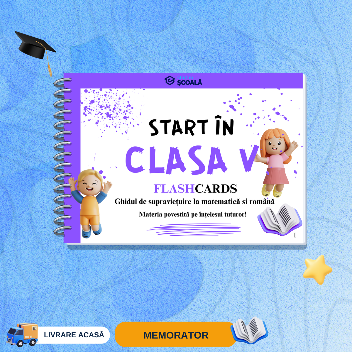 Memorator Clasa 5 - Română + Matematică