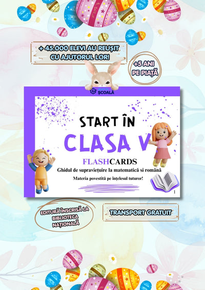 Clasa V - Română + Matematică