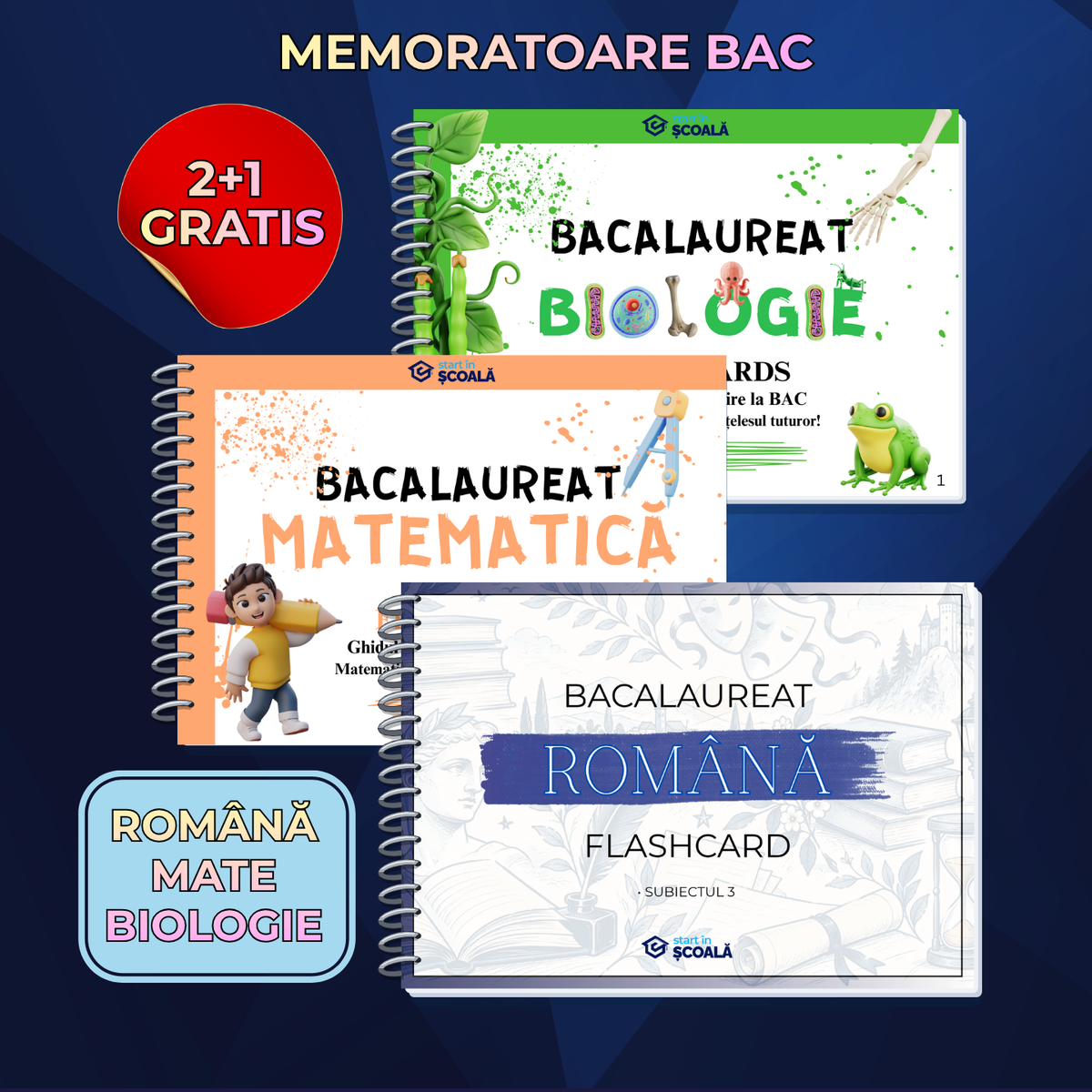 Română + Matematică + Bio