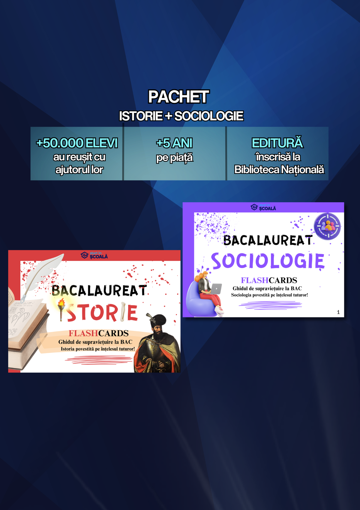 BAC Pachet - Istorie + Sociologie