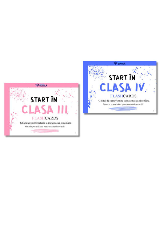 Pachet Clasa III + Clasa IV Română + Matematică