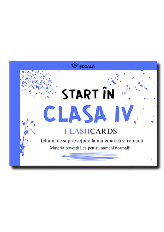 Clasa IV - Română + Matematică