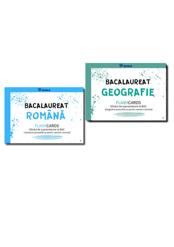 BAC UMAN Pachet - Română + Geogra