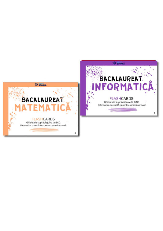 BAC REAL Pachet - Mate + Info