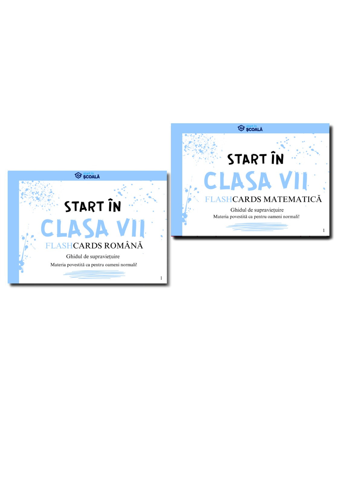 Clasa VII Pachet Complet - Română + Matematică