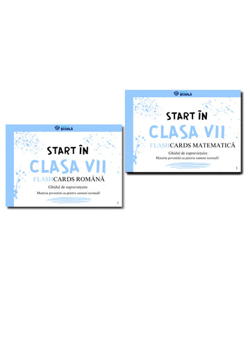 Clasa VII Pachet Complet - Română + Matematică