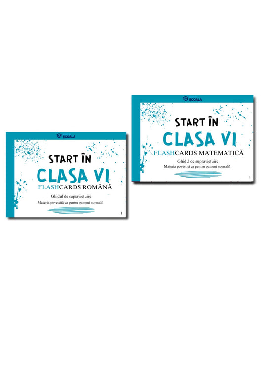 Clasa VI Pachet Complet - Română + Matematică