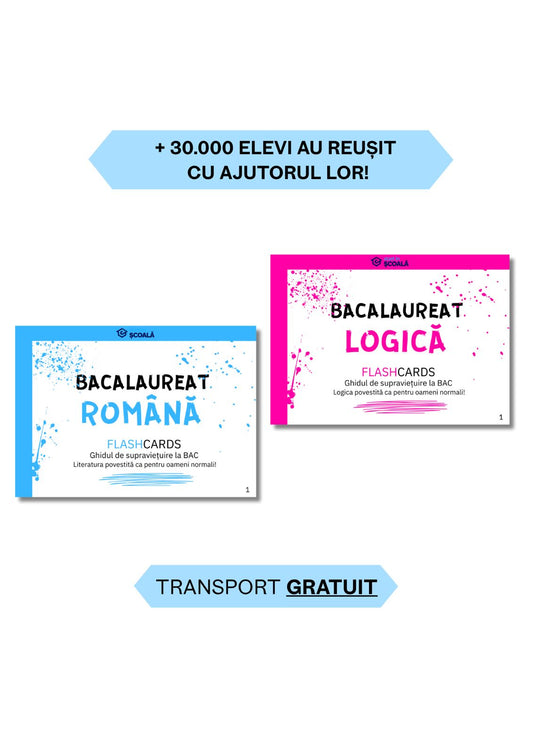 BAC UMAN Pachet - Română + Logică