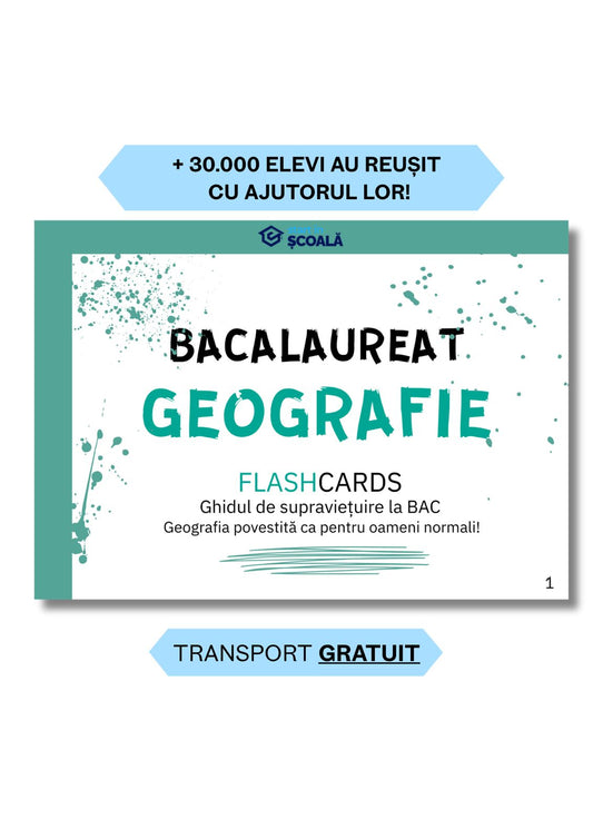 BAC - Geografie