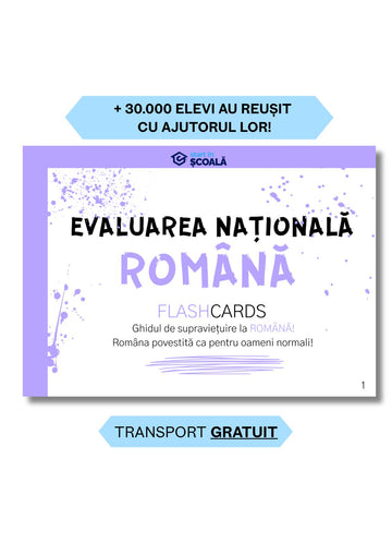 Evaluare Națională - Română
