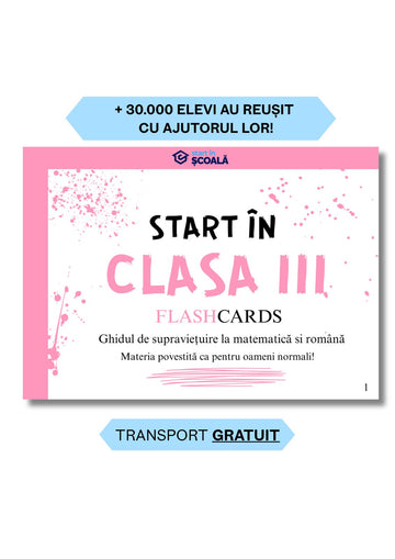 Clasa III - Română + Matematică