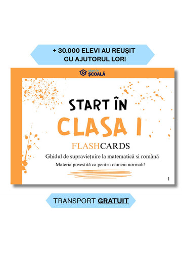 Clasa I - Română + Matematică