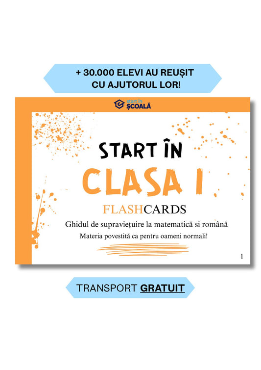 Clasa I - Română + Matematică